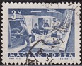 Hungary 1964 Servicio Postal 3 FT Azul Scott 1523